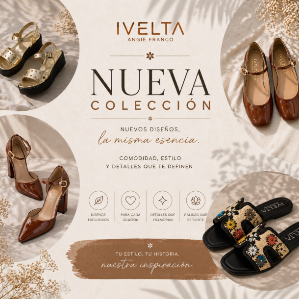 nueva colección zapatos mujer modernos estilo elegante tendencia