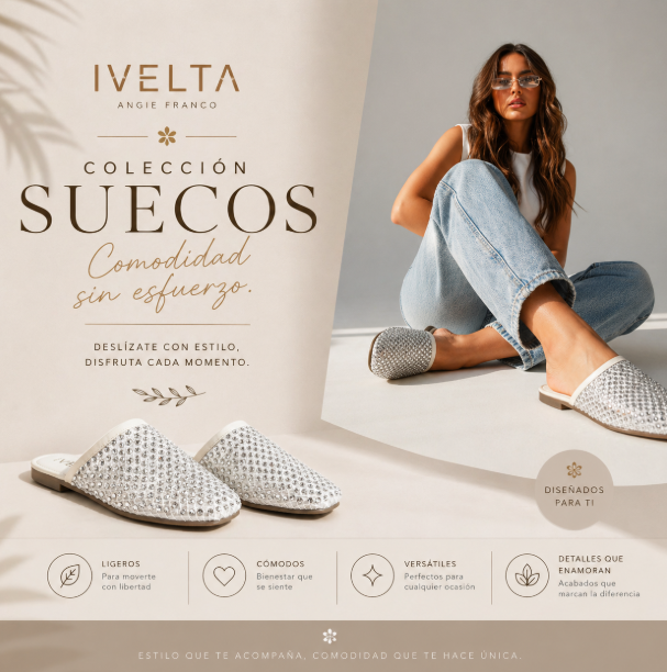suecos mujer cómodos modernos color claro estilo casual