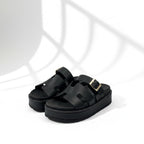 Plataforma Elysa Blanco Minimalista - Estilo Elegante