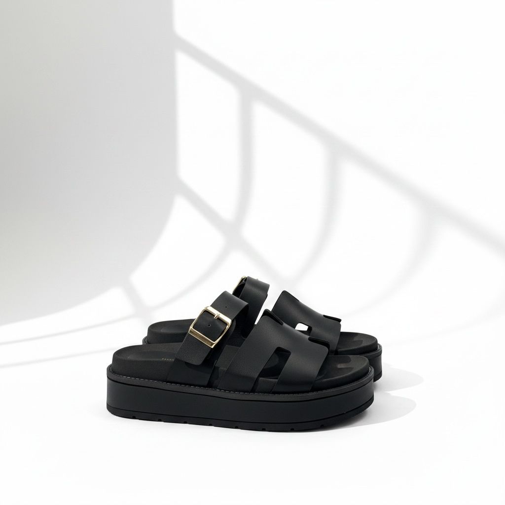 Plataforma Elysa Blanco Minimalista - Estilo Elegante