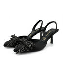 Zapatilla Coquette Charol Brillante con Moño Elegante