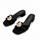 Sandalias tacon 4cm mujer minimalistas | Atenea elegante