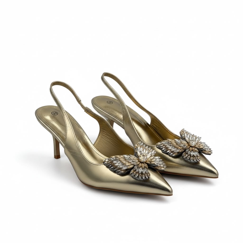 Zapatilla Aurora  Elegancia que ilumina cada paso. ✨