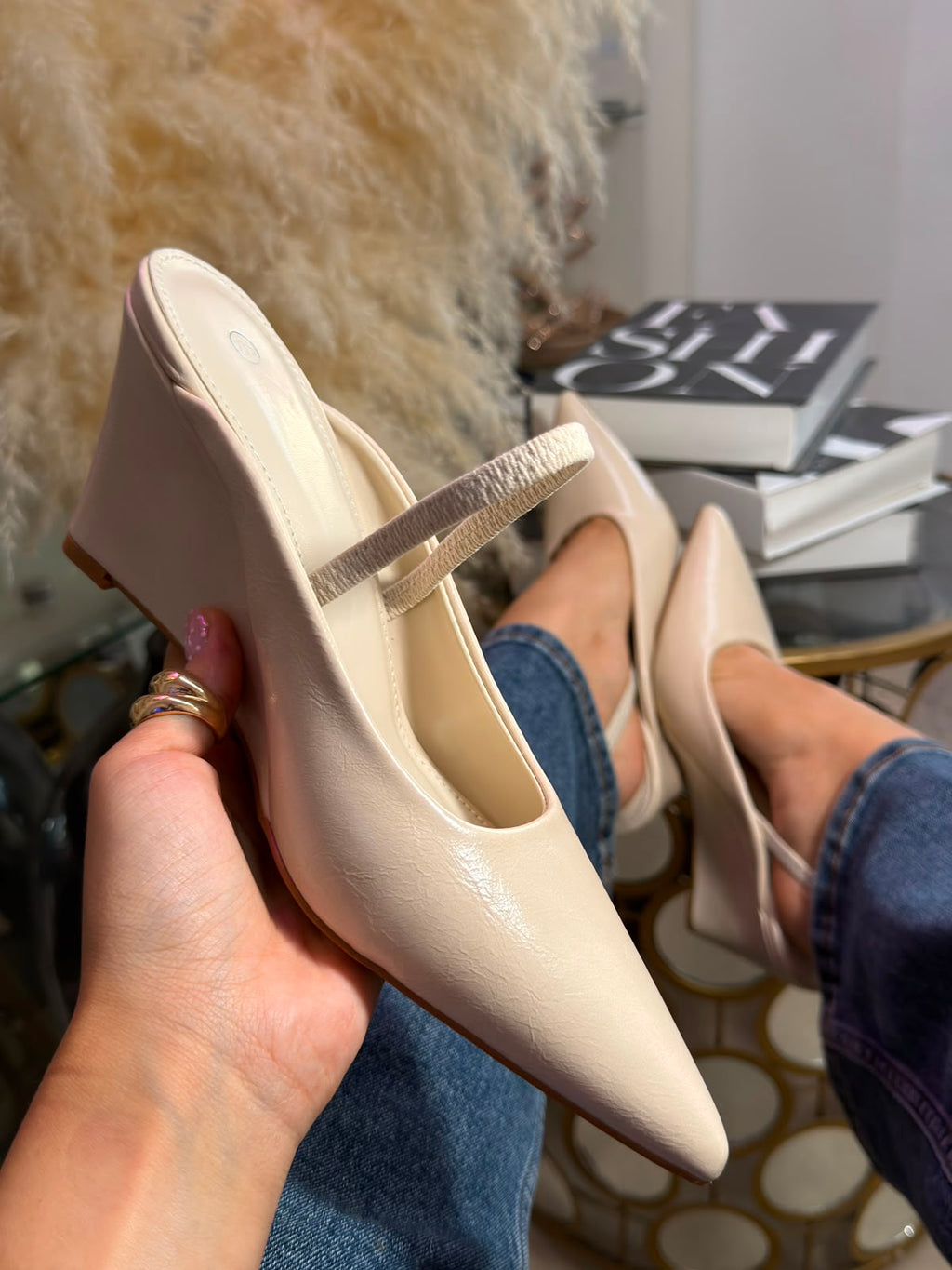 Zapatilla Cuña
