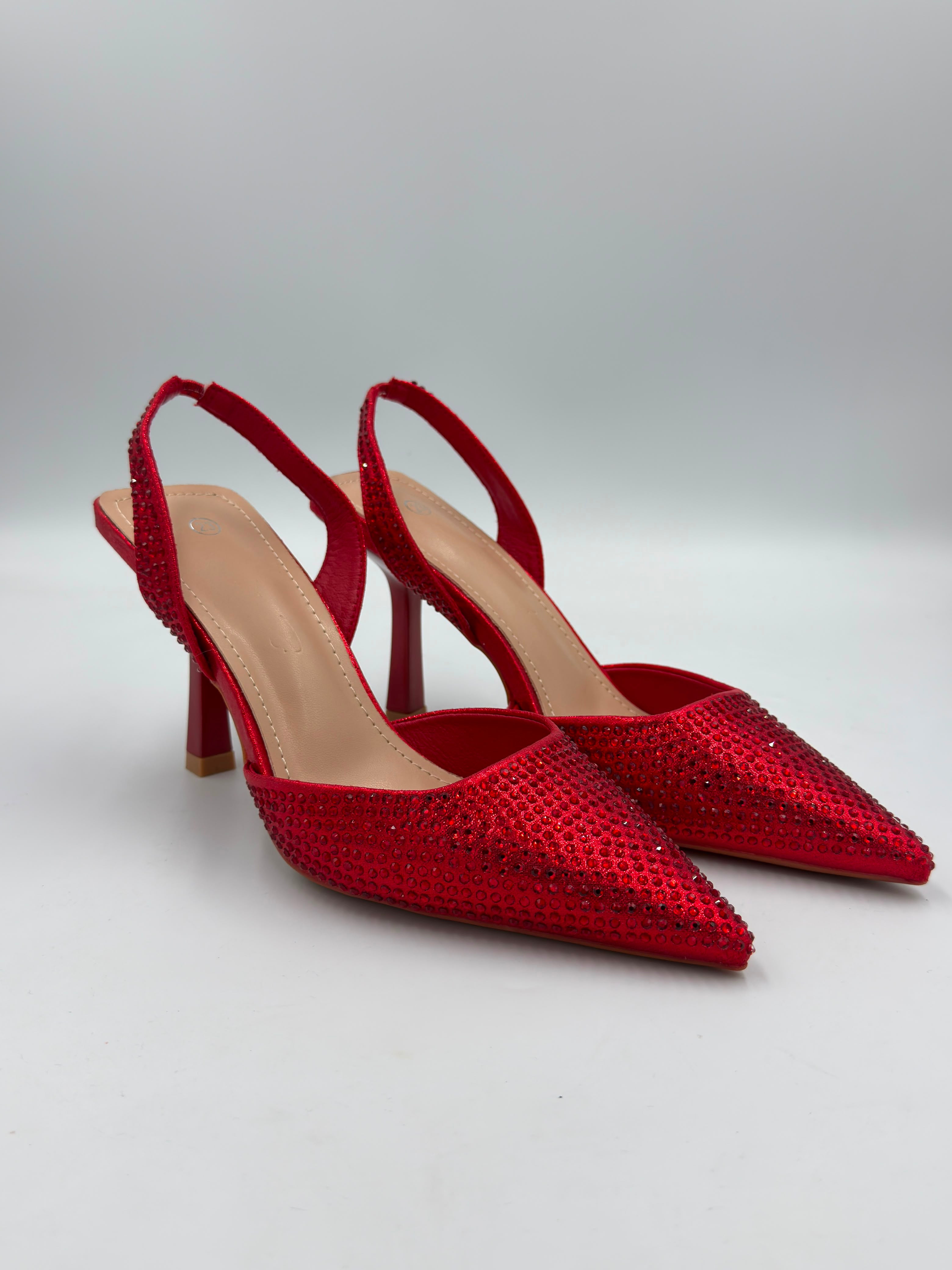 Zapatilla brillos