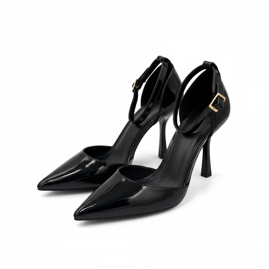 Zapatilla Rita con pulsera alto 10 cm